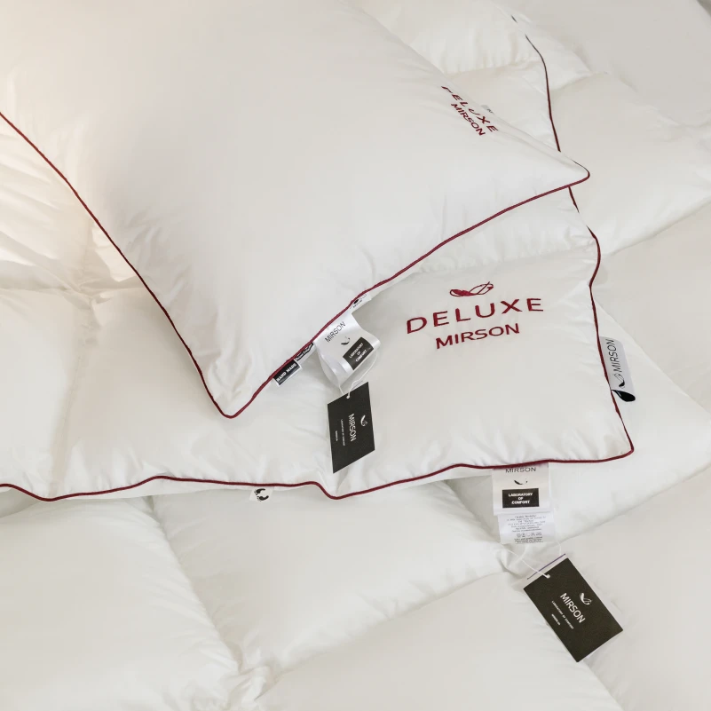 Одеяло пуховое кассетное DeLuxе №030 100% пух Deluxe class батист (зима) - 13