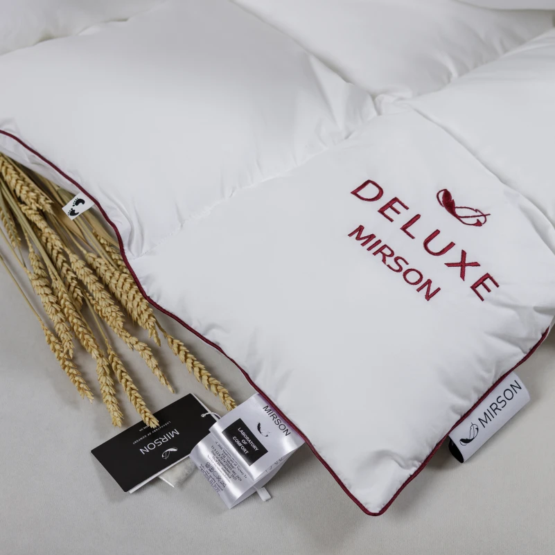 Одеяло пуховое кассетное DeLuxе №030 100% пух Deluxe class батист (зима) - 8