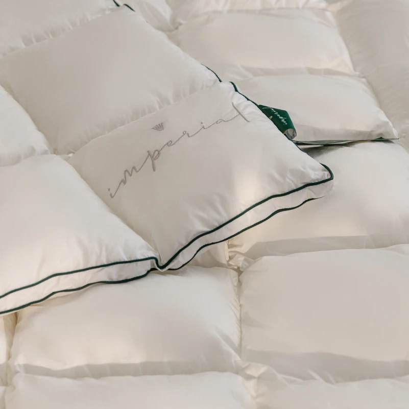 Ковдра пухова Imperial Delight 100% пух Imperial class мако-батист (зима) - 10