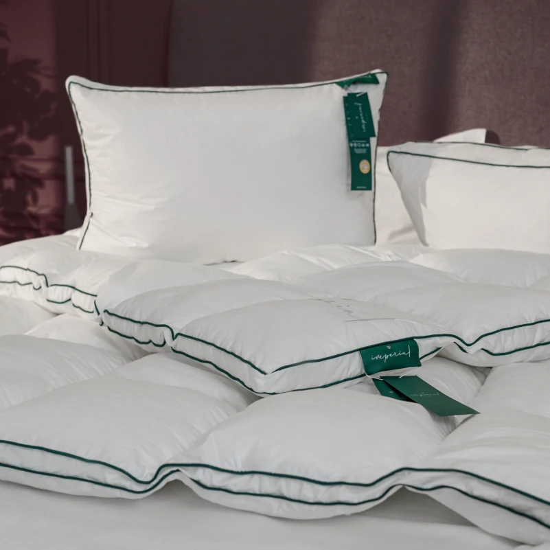 Ковдра пухова Imperial Delight 100% пух Imperial class мако-батист (зима) - 12