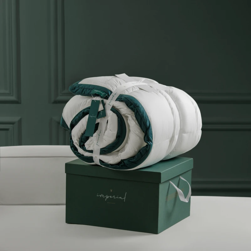 Одеяло пуховое Imperial Satin Luxe 100% пух Imperial class сатин (зима) - 11