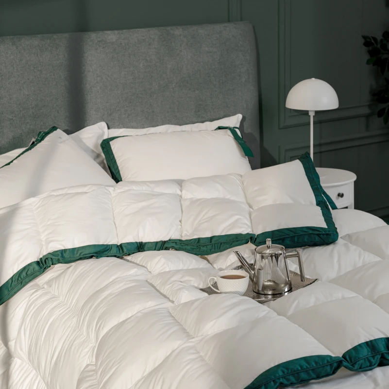 Одеяло пуховое Imperial Satin Luxe 100% пух Imperial class сатин (зима) - 7