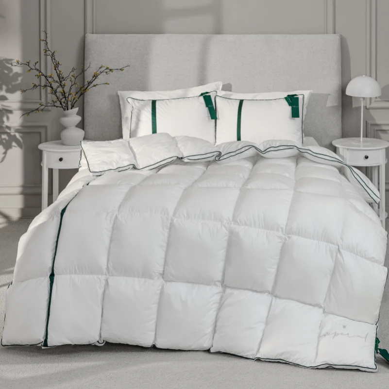 Ковдра пухова Imperial Style 100% пух Imperial class мако-батист (зима)