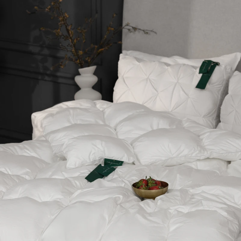 Ковдра пухова Imperial Brilliance 100% пух Imperial classмако-батист (зима) - 16