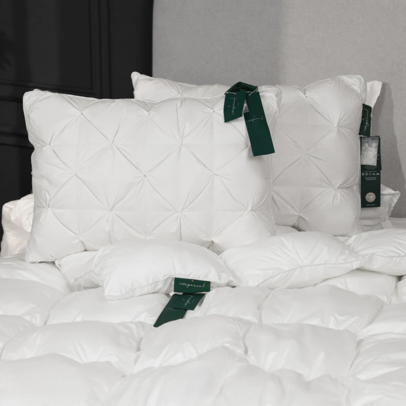 Ковдра пухова Imperial Brilliance 100% пух Imperial classмако-батист (зима) - 15