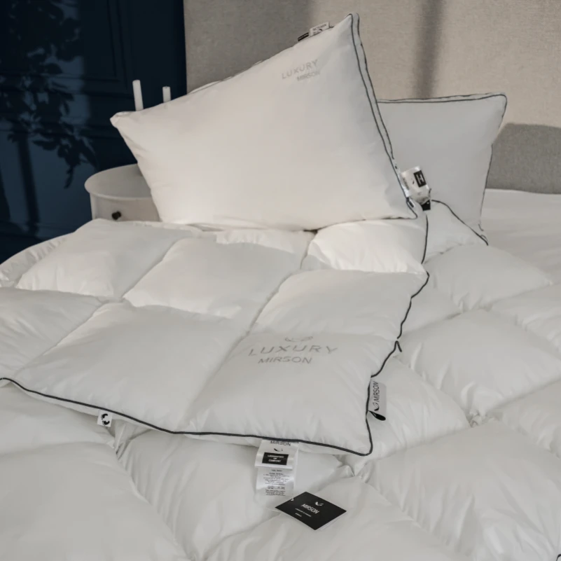 Одеяло хлопковое Luxury Exclusive №1443 хлопок мако-батист (зимнее) - 8