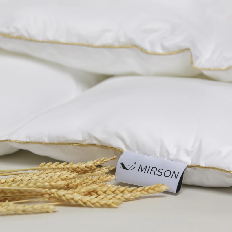 Одеяло пуховое кассетное Raffaello White №063 90% белый пух Standart / 10% перо тик Premium (зимнее+) - 7