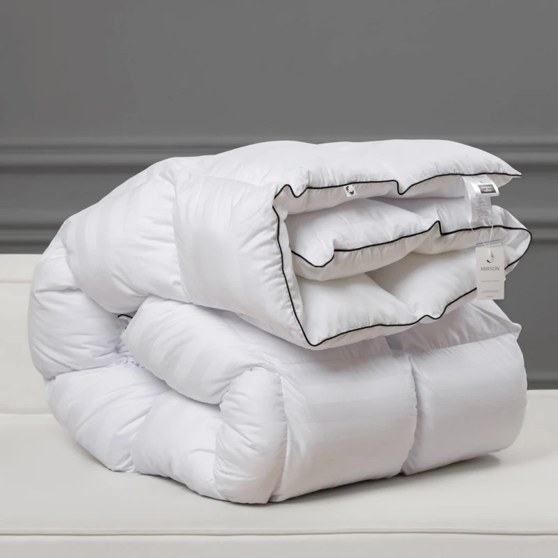 Одеяло пуховое кассетное Royal №036 100% пух Premium class батист+сатин (зима) - 11