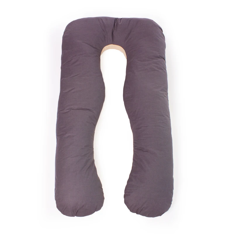 Подушка для беременных и отдыха U-образная № 8001 Naturale Line "Marco" EcoSilk бязь - 12