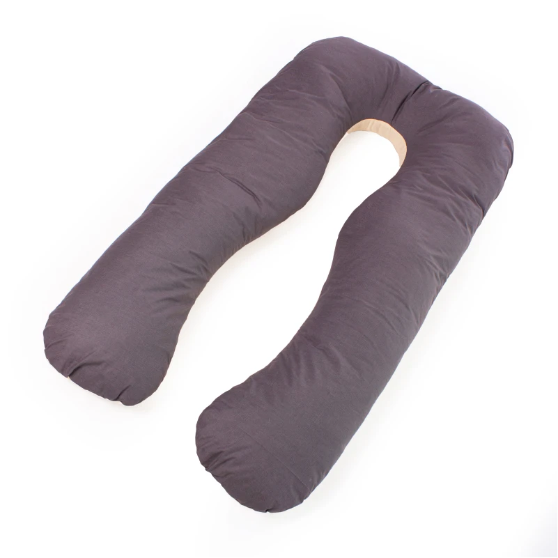 Подушка для беременных и отдыха U-образная № 8001 Naturale Line "Marco" EcoSilk бязь - 13