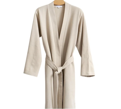 Халат "Pure Terry Samma" beige - 2