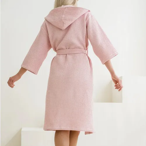 Халат "Cozy Waffle" pink - 2