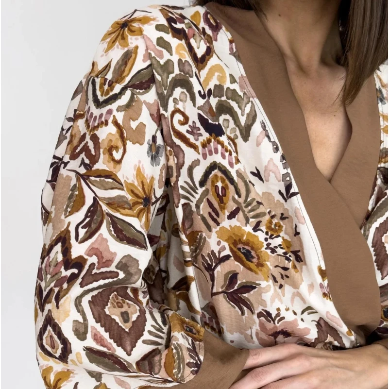 Халат "Soft Meadow" canella - 2