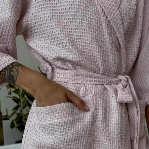 Халат "Waffle Whisper" pale pink - 3