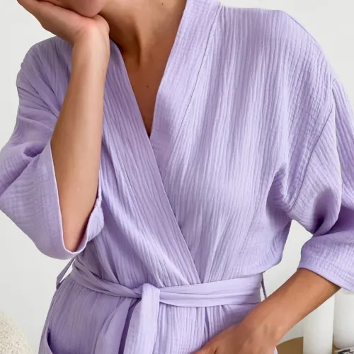 Халат "Luna Muslin " lavender - 3