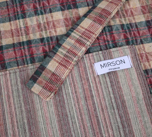 Фартух гобелен/вафля №801 Coffee - 2