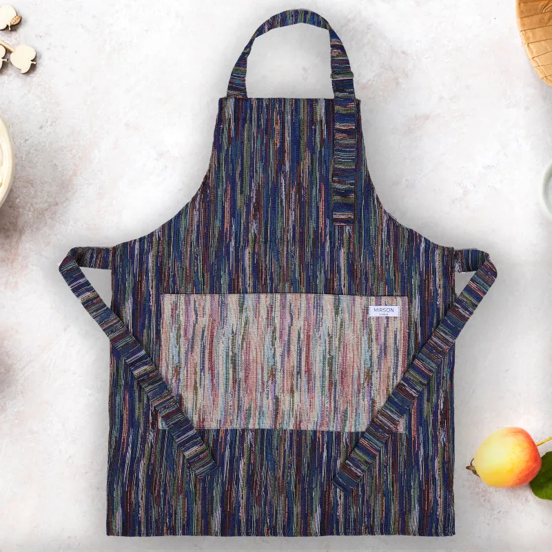 Набір №9000 Mint (прихватки 1 шт., рукавиці 1 шт., фартух 1 шт.) гобелен/вафля - 2