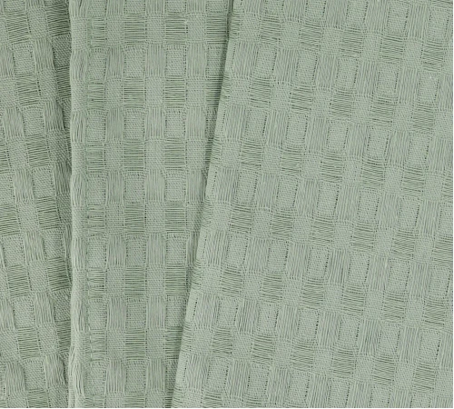 Набір рушників гобелен/вафля №800 Mint (3 шт) - 2