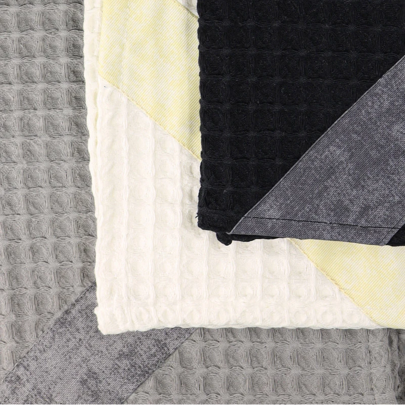 Набір рушників дак/вафля №703 Trio (3 шт) - 1