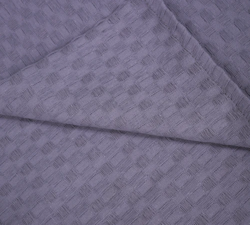 Рушник гобелен/вафля №802 Gray - 2