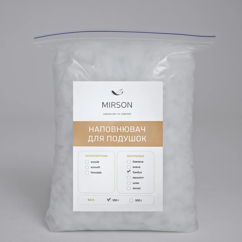 Наповнювач антиалергенний Бамбук (50% бамбук/50% Eco-Soft) - 4