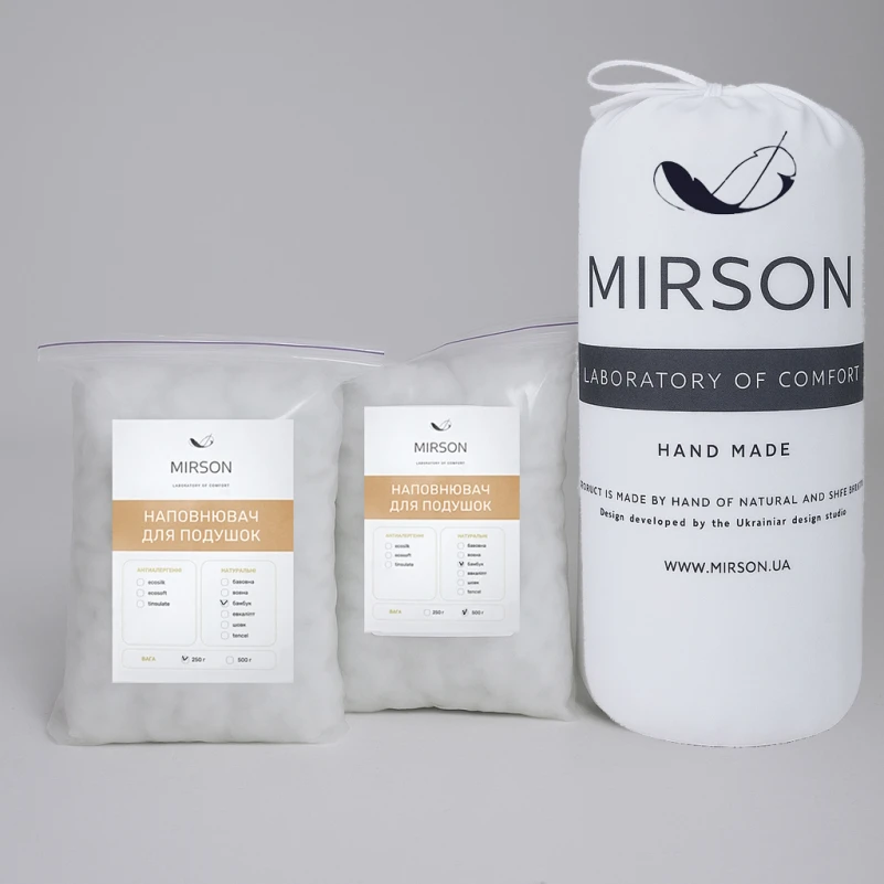 Наповнювач антиалергенний Бамбук (90% бамбук/10% бамбуковий шовк) - 3