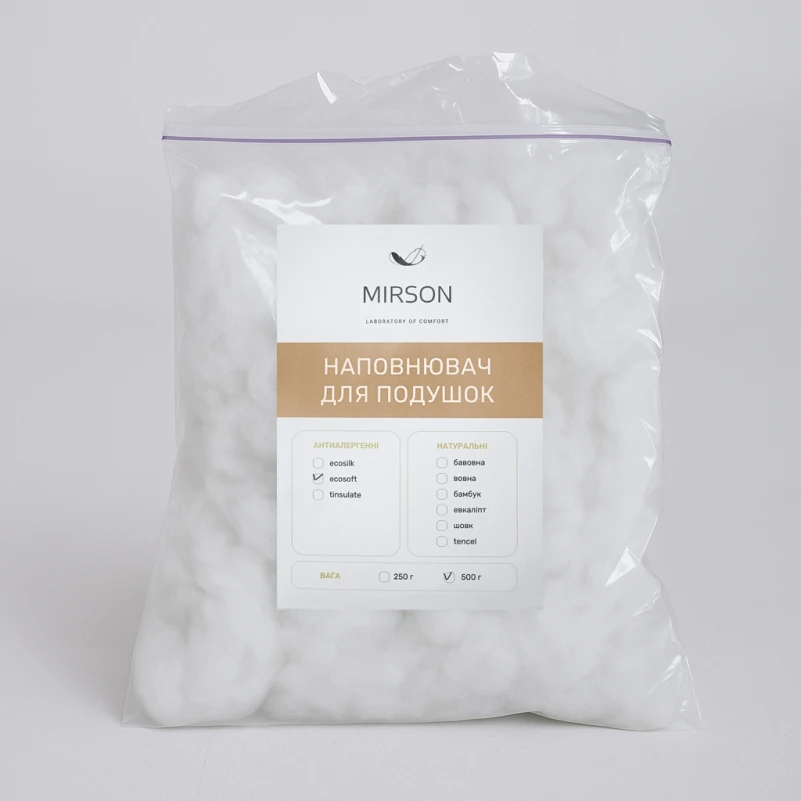 Наповнювач антиалергенний Eco-Soft - 4