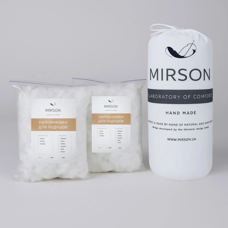 Наповнювач антиалергенний Шовк (30% шовк Капок, 70% шовкове волокно) - 3