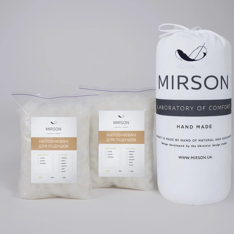 Наповнювач антиалергенний Шовк (50% шовк Капок, 50% шовкове волокно) - 3