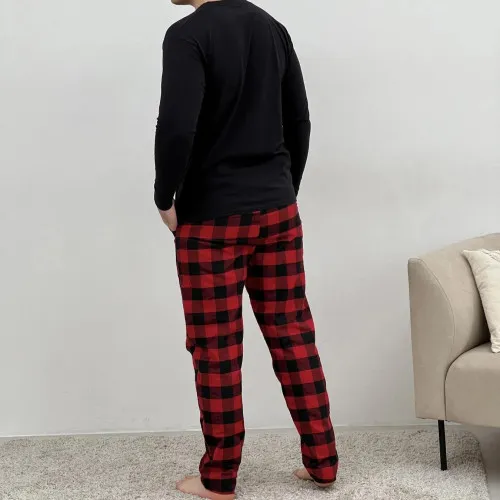 Піжама "Flannel Nightwear" red - 2