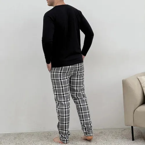 Піжама "Flannel Nightwear" gray - 2