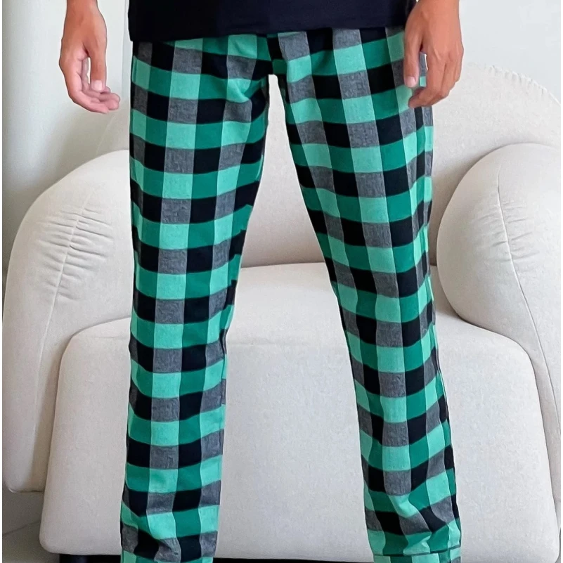 Пижама "Flannel Nightwear" green - 2