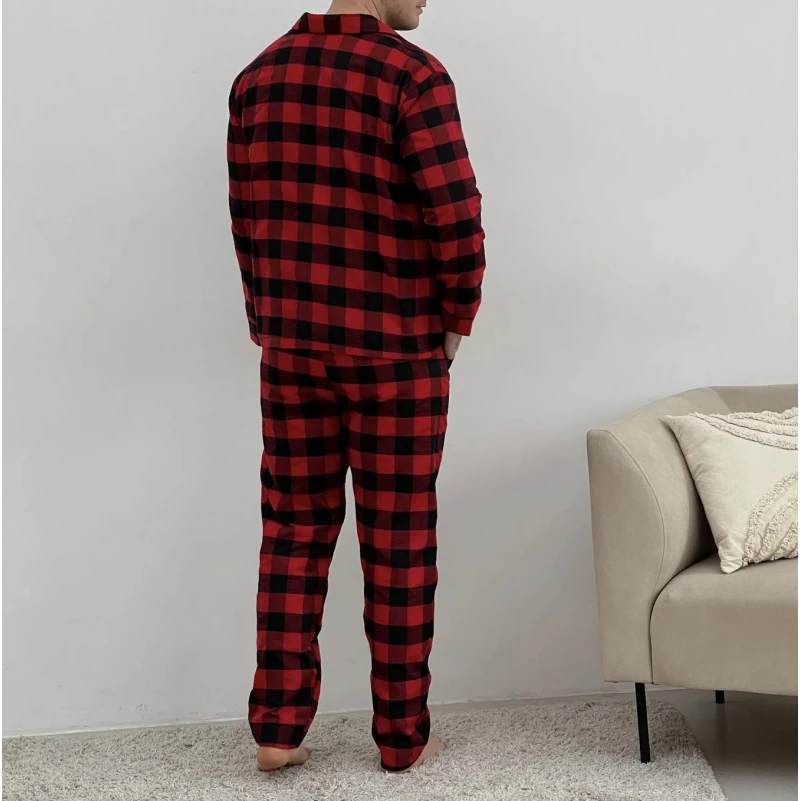 Пижама "Flannel Comfort" red/white - 3