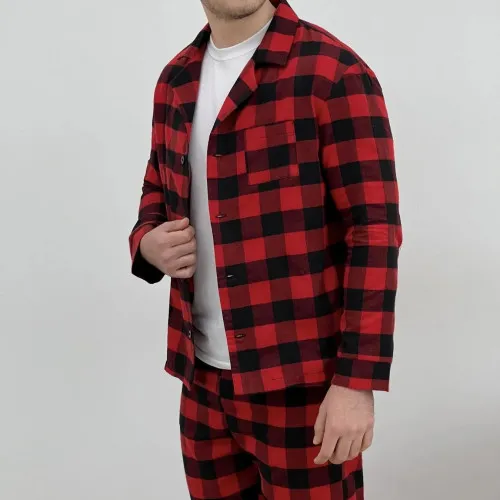 Піжама "Flannel Comfort" red/white - 2
