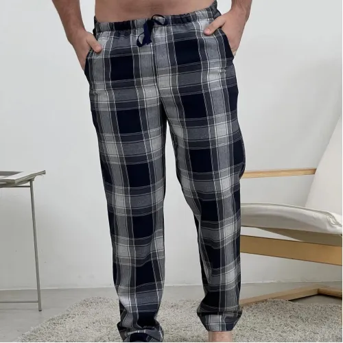 Піжама "Flannel Comfort" dark blue - 4