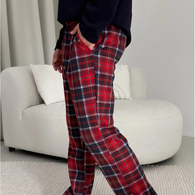 Пижама "Night Shelter" red print - 3