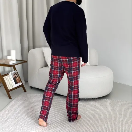 Піжама "Night Shelter" red print - 2