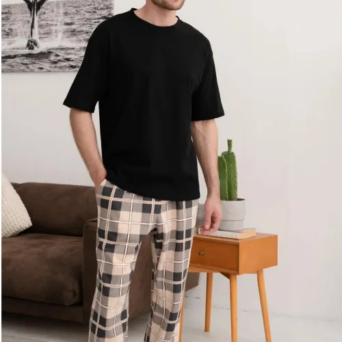 Піжама "Urban Flannel" beige - 3