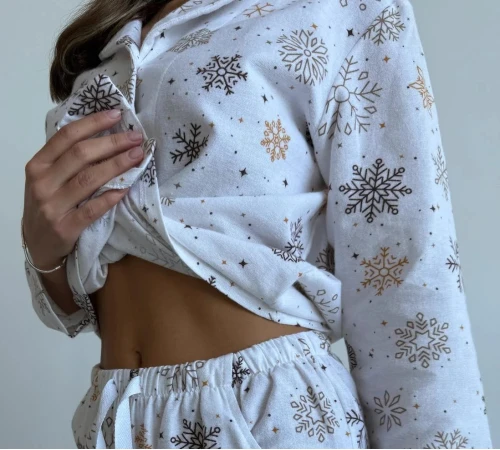 Пижама "Snowflakes" - 2