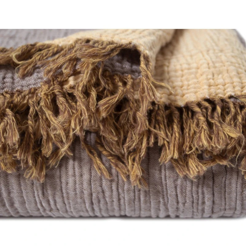 Покривало "Pure Muslin" coffee - 2