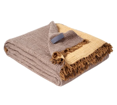 Покривало "Pure Muslin" coffee - 2