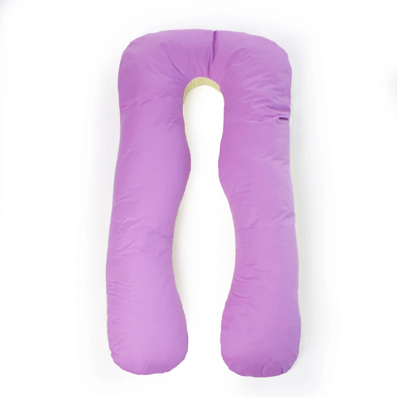 Подушка для беременных и отдыха U-образная № 8003 Naturale Line "Batista" EcoSilk бязь - 14