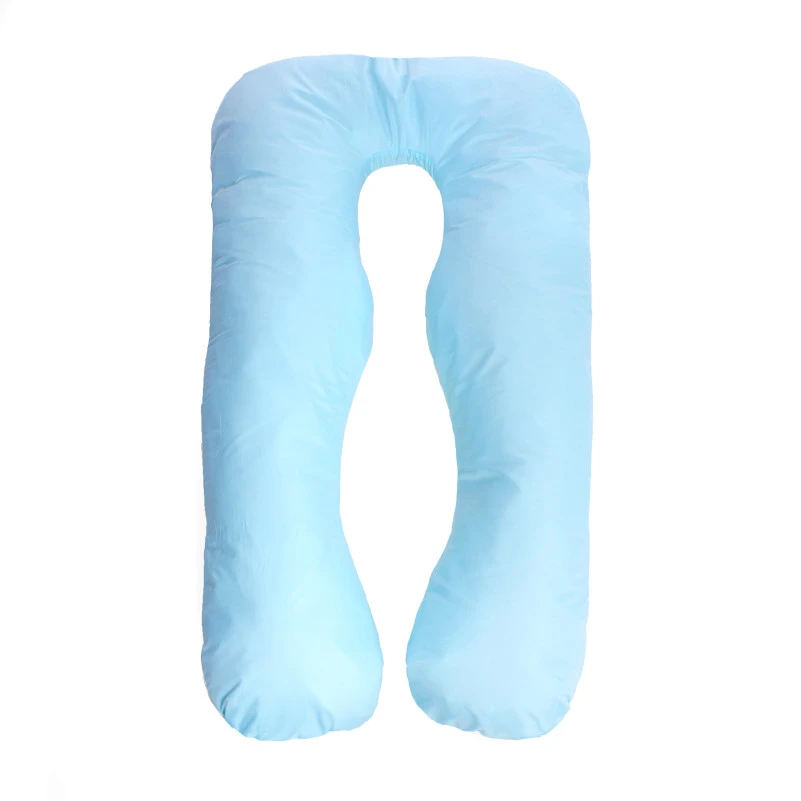 Подушка для беременных и отдыха U-образная № 8013 Eco Line "Blue" EcoSilk микросатин - 12