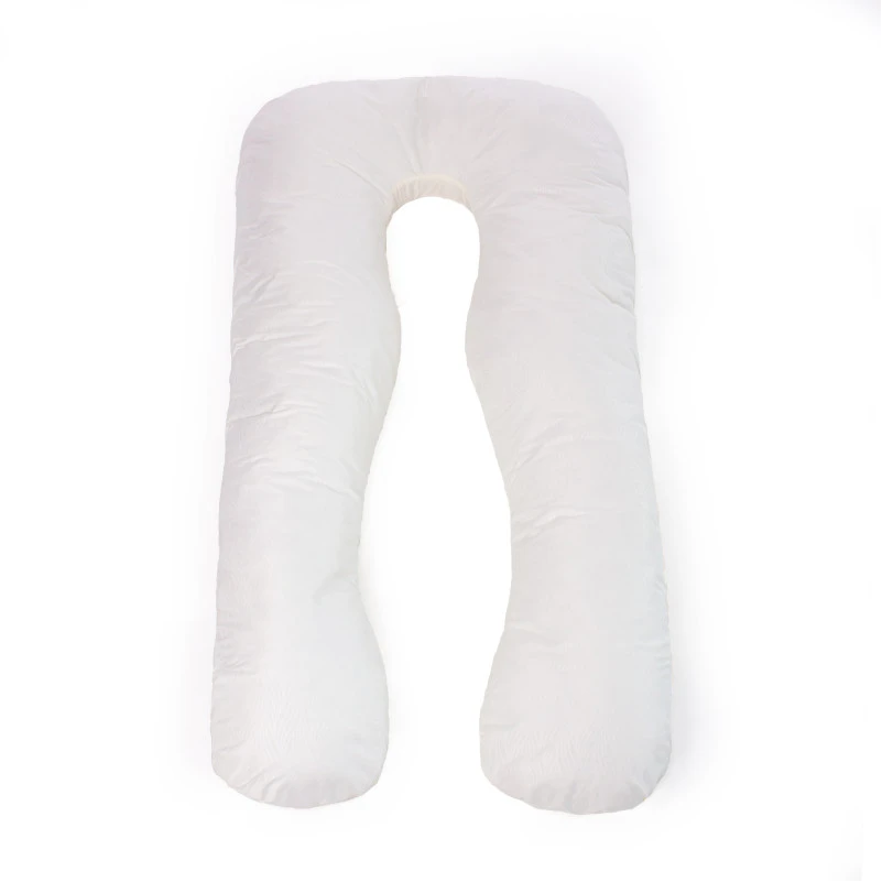 Подушка для беременных и отдыха U-образная № 8015 Eco Line "Creamy" EcoSilk микросатин - 14