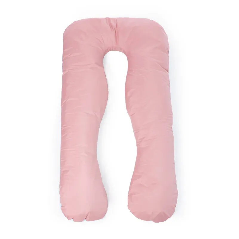 Подушка для беременных и отдыха U-образная № 8016 Eco Line "Dusty Rose" EcoSilk микросатин - 11