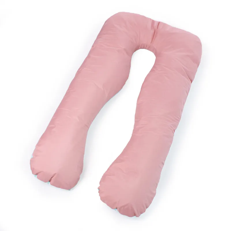 Подушка для беременных и отдыха U-образная № 8016 Eco Line "Dusty Rose" EcoSilk микросатин - 12