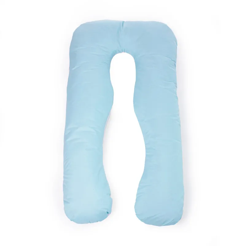 Подушка для беременных и отдыха U-образная № 8017 Eco Line "Clear Water" EcoSilk микросатин - 12