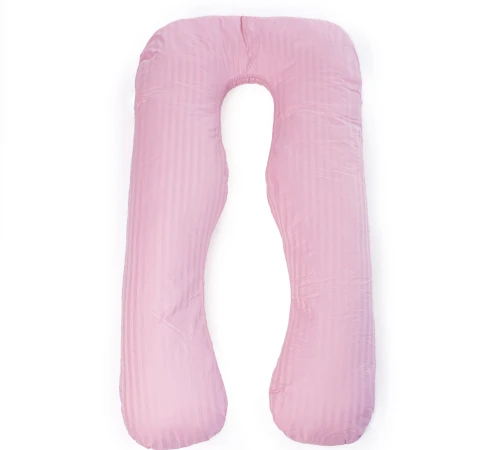 Наволочка №10082 Satin Stripe "Pink"