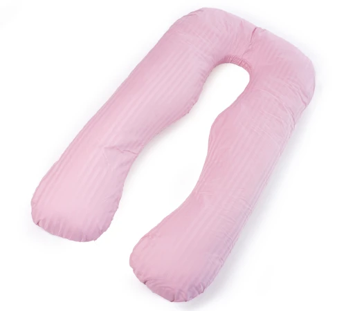 Наволочка №10082 Satin Stripe "Pink" - 2