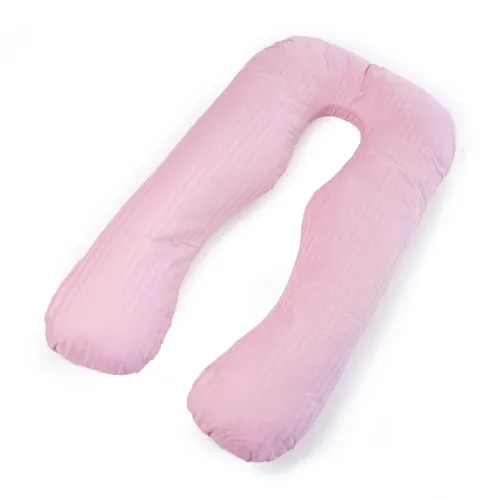 Наволочка №10082 Satin Stripe "Pink" - 2